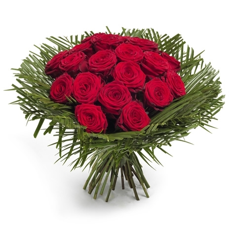 Blumenstrauss zum Valentinstag,"Ein Traum in Rot"