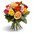 Blumenstrauß, "Bunte Rosen".Dieser Strauss ist auch in reinen Farben erhältlich,mailen Sie kurz Ihren Farbwunsch.