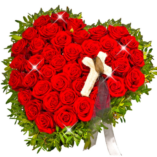 Blumenherz,Herz,"Rosen",32-35cm,wählbar mit rosen in rot,weiss,rosa,gelb,apricot,pink oder mehrfarbig