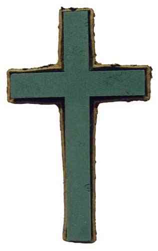 Kreuz für Frischblumengestecke, Oasis,Biolit Kreuz 40 cm