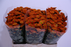 Santini,rost-orange,10 Stiele,50-60 cm lang,mit vielen Blüten und Knospen